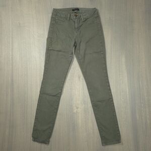 Refuge Olive Green Skinny Chino Pants Size 6